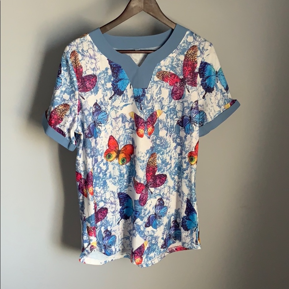 Beautiful Ladies Butterfly Blouse